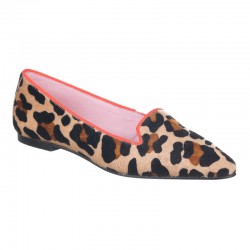 Jaguar and coral slipper